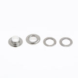 Max Maxb 50 Sets Metal Eyelet with Washer Leather Craft Repair Clothing Accessories