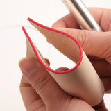 Max Leather Craft Edge Dye Roller Pen Applicator Wooden Handle Oil Painting Tool