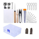 Max Maxb Needle Felting Starter Kit Hand Spinning Crafts Tool for Wool Doll Making