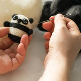 Max Maxb Needle Felting Starter Kit Hand Spinning Crafts Tool for Wool Doll Making