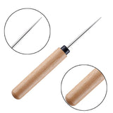 Max Maxb Needle Felting Starter Kit Hand Spinning Crafts Tool for Wool Doll Making