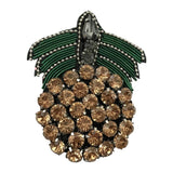 Max Maxb Crystal Rhinestone Pineapple Shape Applique for Wedding Bridal Dress Shoes