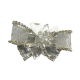 Max Maxb Bowknot Rhinestone Patch Applique Crystal Bridal Shoe Patch DIY Crafts Big