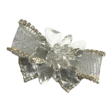 Max Maxb Bowknot Rhinestone Patch Applique Crystal Bridal Shoe Patch DIY Crafts Big