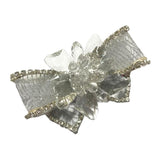 Max Maxb Bowknot Rhinestone Patch Applique Crystal Bridal Shoe Patch DIY Crafts Big
