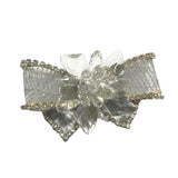 Max Maxb Bowknot Rhinestone Patch Applique Crystal Bridal Shoe Patch DIY Crafts Small