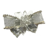 Max Maxb Bowknot Rhinestone Patch Applique Crystal Bridal Shoe Patch DIY Crafts Small