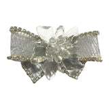 Max Maxb Bowknot Rhinestone Patch Applique Crystal Bridal Shoe Patch DIY Crafts Small