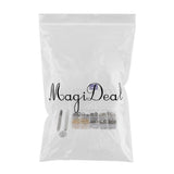 Max 200 Sets Metal Eyelet with Washer Leather Craft Repair Clothing Accessories