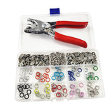 Max 100 Set Lots Prong Snap Buttons with Plier Sewing Buttons Eyelet Tool Kit