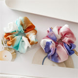 3 Pcs Cute Girls Hair Scrunchies Elastic Hair Band Soft Bobble Hair Ties