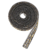 Max Maxb 1 Yard Crystal Rhinestone Ribbon Sewing Trim DIY Crafts Supplies Golden