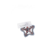 Max Maxb Star Crystal Rhinestone Patch Applique for Clothes Decor 55mm Purple Red