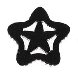 Max Maxb Star Crystal Rhinestone Patch Applique for Clothes Decor 55mm Purple Red