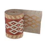 Max Maxb 5 Meters/ 5.5 Yds Jacquard Trim Wide Woven Border Ribbon Sew Embroidered 8cm