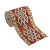 Max Maxb 5 Meters/ 5.5 Yds Jacquard Trim Wide Woven Border Ribbon Sew Embroidered 8cm