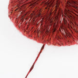 Maxbell 50G Colored Woolen Yarn Fluffy Knitting Yarn for Crochet Project Red