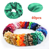 Max Assorted Color Hair Scrunchies 40