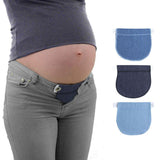 Max Maxb Elastic Pants Waist Extender Strong Adjustable Pant Button Extenders Dark Blue