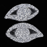 Max Maxb 6pcs Eye Design Rhinestone Patches Iron-on Clothing Hat Bag Shoes Applique