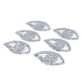 Max Maxb 6pcs Eye Design Rhinestone Patches Iron-on Clothing Hat Bag Shoes Applique