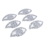 Max Maxb 6pcs Eye Design Rhinestone Patches Iron-on Clothing Hat Bag Shoes Applique