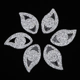 Max Maxb 6pcs Eye Design Rhinestone Patches Iron-on Clothing Hat Bag Shoes Applique