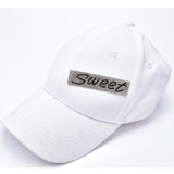 Max 6pcs Letters SWEET Rhinestone Patches Crystal Badges for Clothes Bag Patches