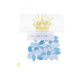 Max Maxb 36 Pieces Sew on Glass Beads Flatback Crystal Rhinestones Deep Blue