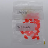 Max Maxb 36 Pieces Sew on Glass Beads Flatback Crystal Rhinestones Tangerine