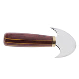 Max Maxb Steel Half Moon Leather Cutting Knife Leather Cutter Edge Skiving Tool Small