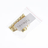 Maxbell Alloy 6 Clasp Key Holder Key Chain Row fo Leathercraft Wallet DIY Golden
