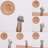 Max Vintage Leather Craft Stamping Embossing Mold Carving Printing Tools N 305