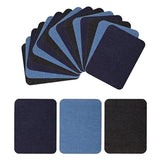 Max 18pcs Iron on Denim Patches DIY Elbow/Knee Repair Patches for Jeans Jacket