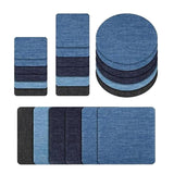 Max 24pcs Cloth Fabric Patches Applique for Sewing Crafts Decor