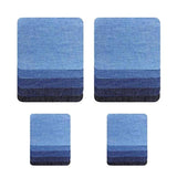 Max 20pcs Cloth Fabric Patches Applique for Sewing Craft Decor