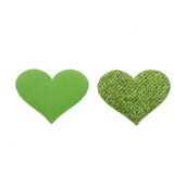 Maxbell 20x Love Heart Cloth Patch Motif Applique for Jackets Bag Embellishment