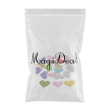 Maxbell 20x Love Heart Cloth Patch Motif Applique for Jackets Bag Embellishment