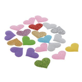 Maxbell 20x Love Heart Cloth Patch Motif Applique for Jackets Bag Embellishment