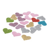 Maxbell 20x Love Heart Cloth Patch Motif Applique for Jackets Bag Embellishment