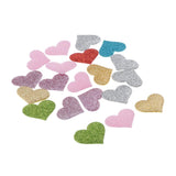 Maxbell 20x Love Heart Cloth Patch Motif Applique for Jackets Bag Embellishment