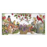 Maxbell Stamped Cross Stitch Kits Embroidery Package - Birds Pattern 14CT 54x30cm