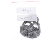 Maxbell Skull Head Shaped Rhinestone Applique Patch DIY Sewing Embellishments Gray