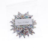 Maxbell 6Pcs Star Design Iron on Patch for Clothes T-Shirt DIY Applique Multicolored