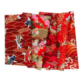 Maxbell 5pcs 20x25cm Colorful Cotton Patchwork Sewing Quilt Fabrics Bundle A 20X25CM