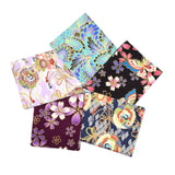 Maxbell 5pcs 20x25cm Colorful Cotton Patchwork Sewing Quilt Fabrics Bundle C 20X25CM