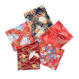Maxbell 5pcs 20x25cm Colorful Cotton Patchwork Sewing Quilt Fabrics Bundle E 20X25CM