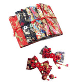 Maxbell 5pcs 20x25cm Colorful Cotton Patchwork Sewing Quilt Fabrics Bundle E 20X25CM
