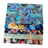 Maxbell 5pcs 20x25cm Colorful Cotton Patchwork Sewing Quilt Fabrics Bundle F 20X25CM