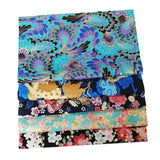 Maxbell 5pcs 20x25cm Colorful Cotton Patchwork Sewing Quilt Fabrics Bundle F 20X25CM